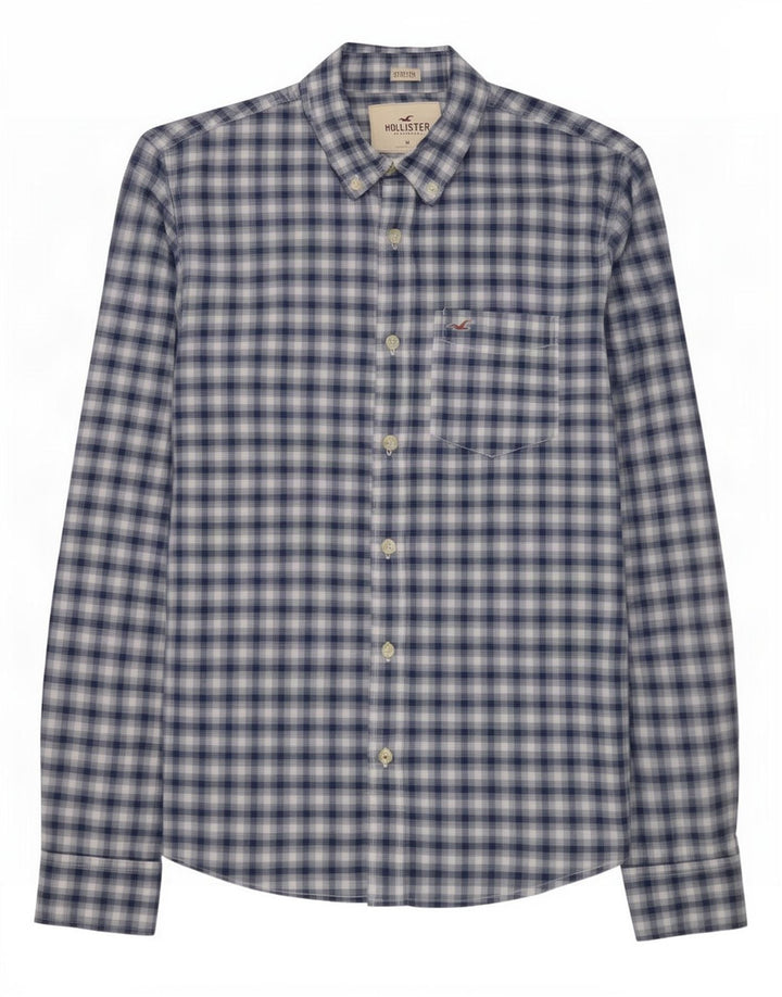 Hollister Herreskjorte Medium Blue Check