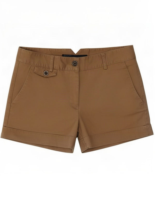 Zara Chino Shorts til kvinder Small W26 Beige Bomuld
