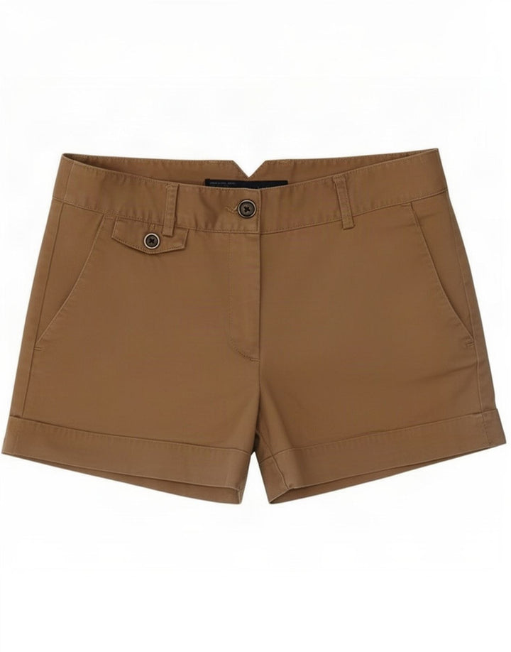 Zara Chino Shorts til kvinder Small W26 Beige Bomuld