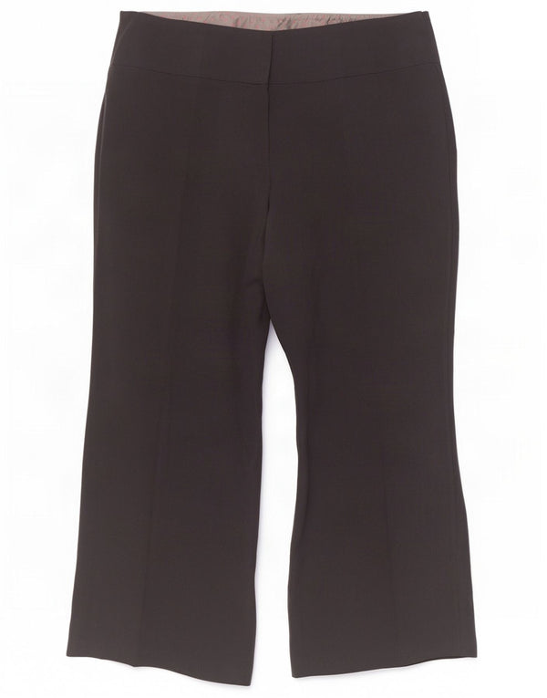 Marks & Spencer Kvinder Casual Bukser med brede ben UK 18 XL W38 L28 Sort