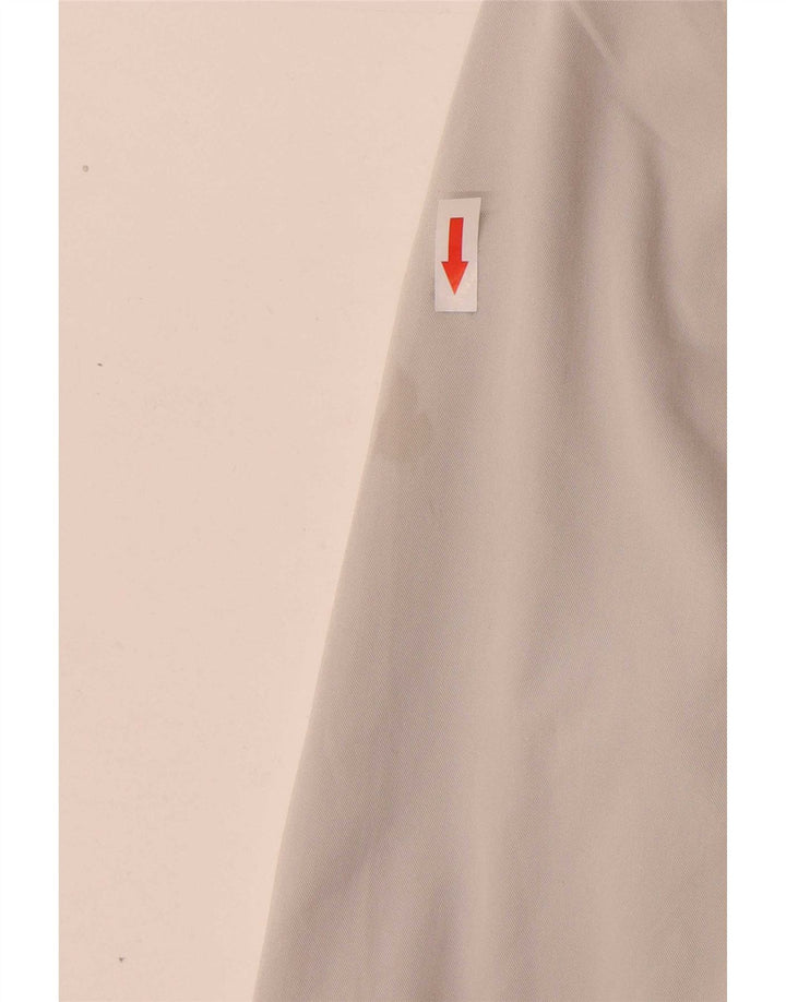Zara Herre 2-knaps blazerjakke EU 46 Small Grey Viscose Classic