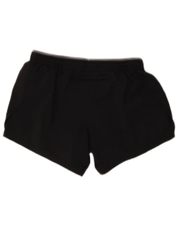 Nike Dame Dri Fit sportsshorts UK 10 Small Grå Polyester