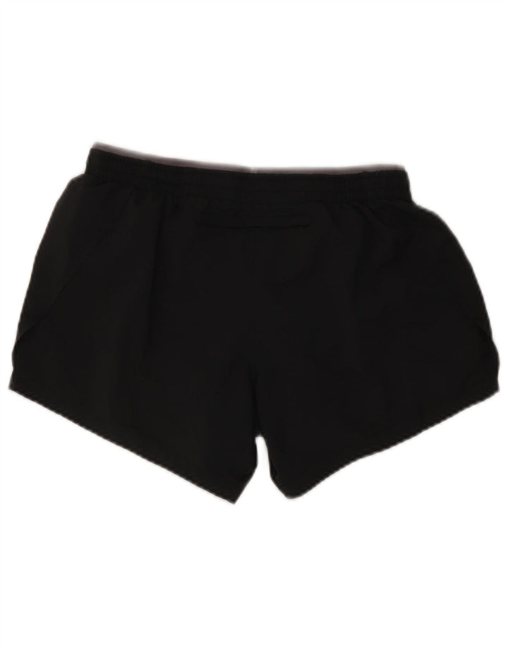 Nike Dame Dri Fit sportsshorts UK 10 Small Grå Polyester