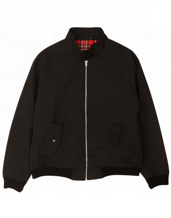 Vintage Bomberjakke til mænd UK 42 XL Sort