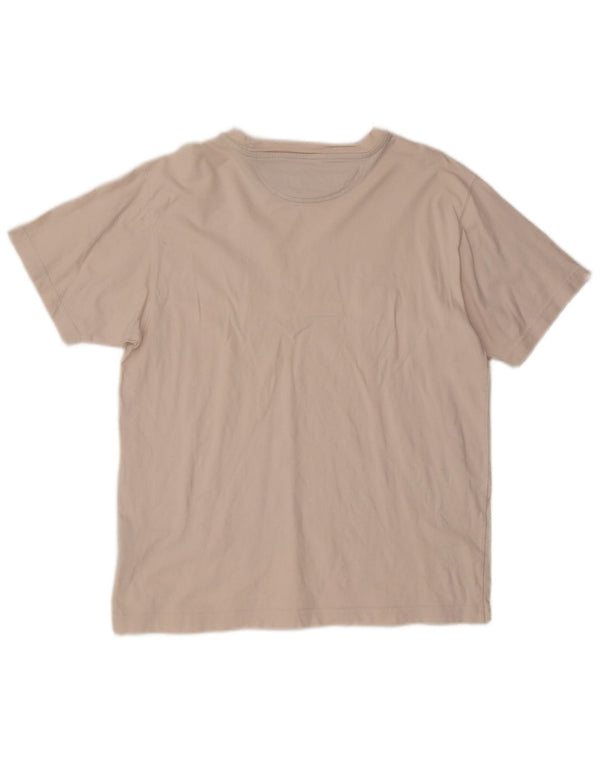 Columbia Kortærmet Herre Regular Fit Grafisk T-shirt Top Medium Off White