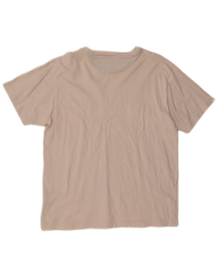 Columbia Kortærmet Herre Regular Fit Grafisk T-shirt Top Medium Off White