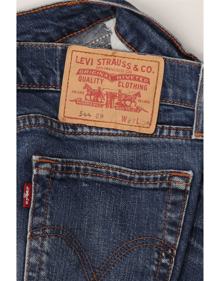 Levi's Dame 544 Bootcut Jeans W27 L28 Blå