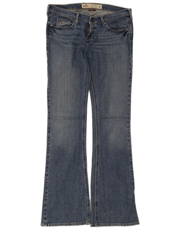 Hollister Womens Flared Jeans US 3 Small W30 L31 Blue Cotton