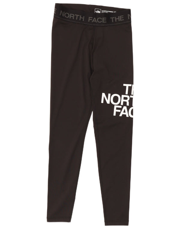 The North Face Kvinders Grafiske Leggings UK 4 XS Sort Polyester Sports