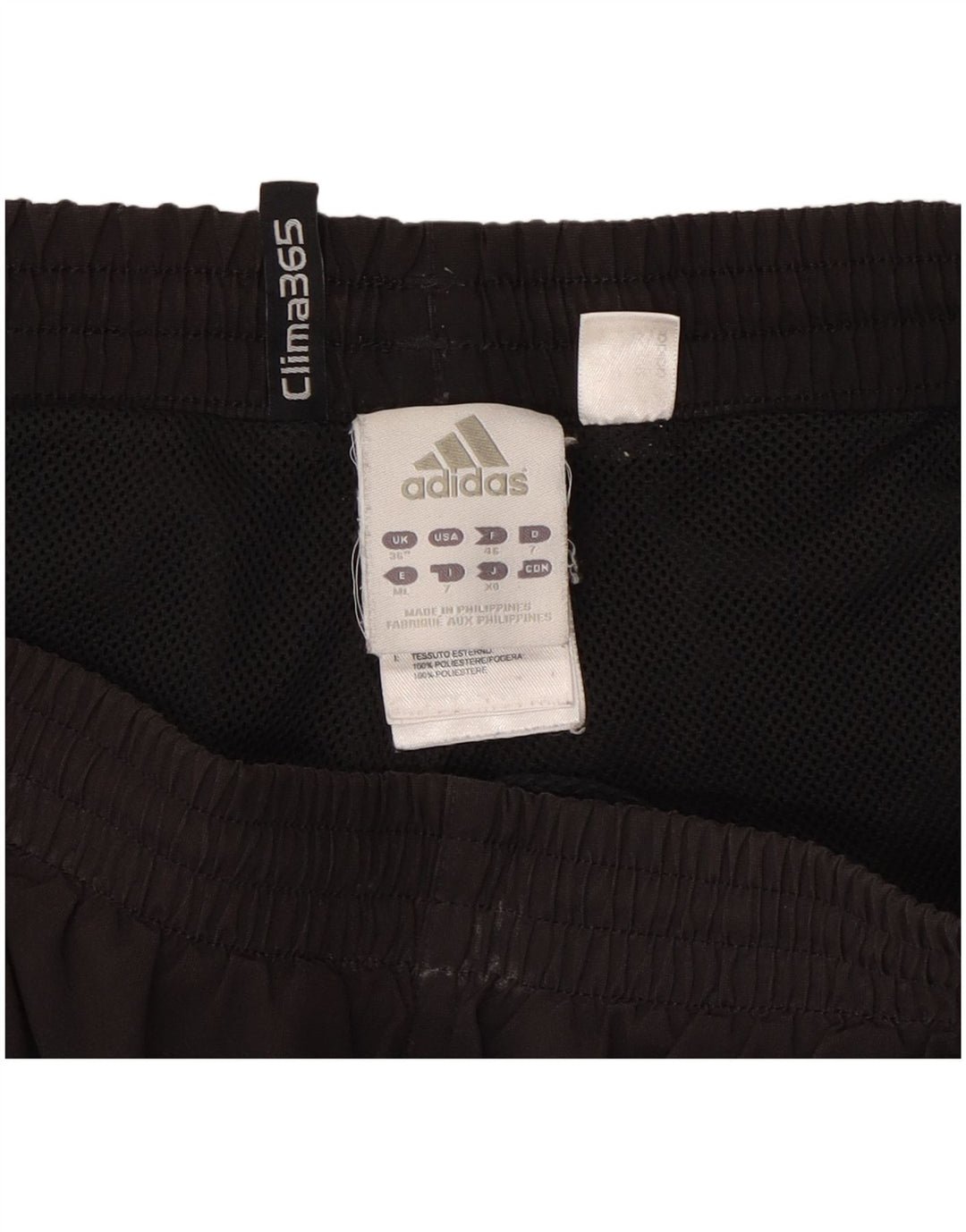 ADIDAS Mens Clima 365 Sport Shorts Large  Black Polyester