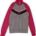 NIKE Womens Tracksuit Top Jacket UK 10 Small Grey Colourblock Vintage Nike and Second-Hand Nike from Messina Hembry 