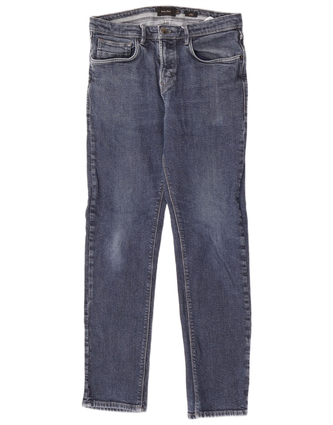Massimo Dutti Herre Slim Jeans W31 L29 Blå Bomuld