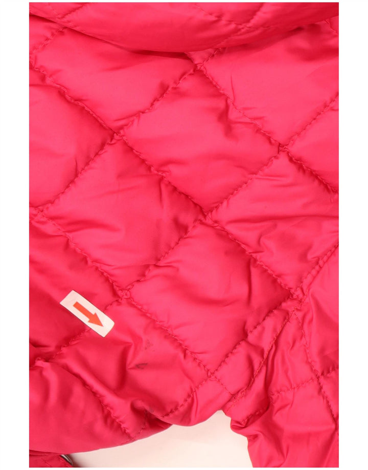 Cacao Dame Hætte Ski Jumpsuit IT 42 Medium Pink Polyester