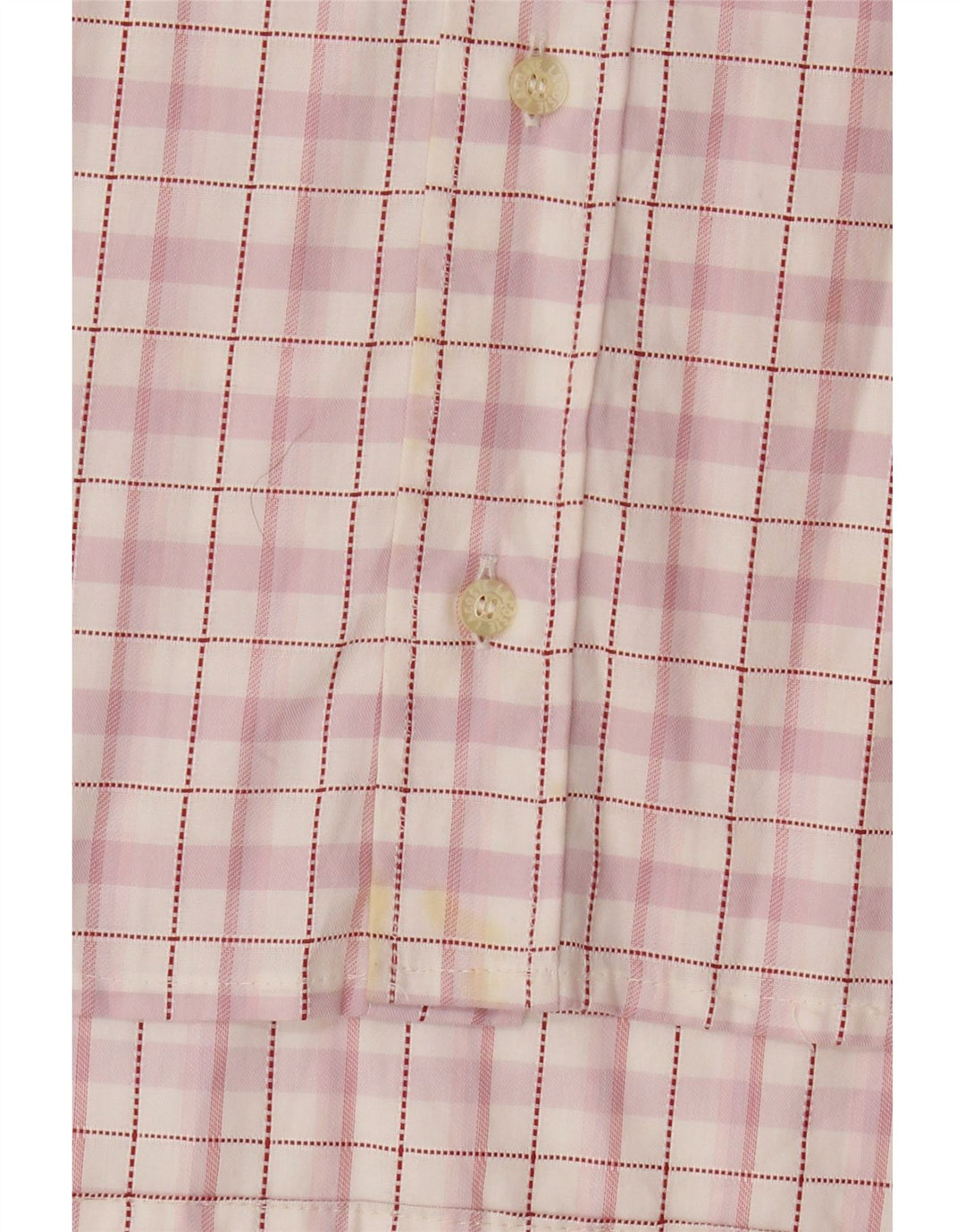 Lacoste Herreskjorte str. 43 Large Pink Check