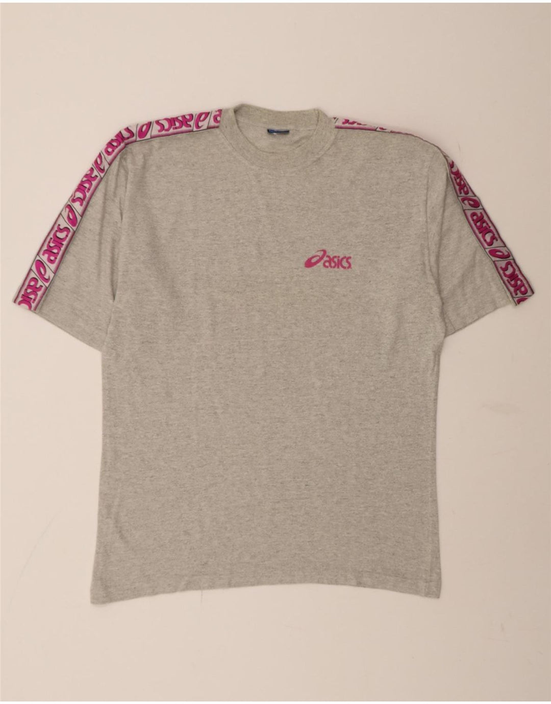 ASICS Womens Graphic 2 Piece Set UK 20 2XL Grey Cotton Vintage Asics and Second-Hand Asics from Messina Hembry 