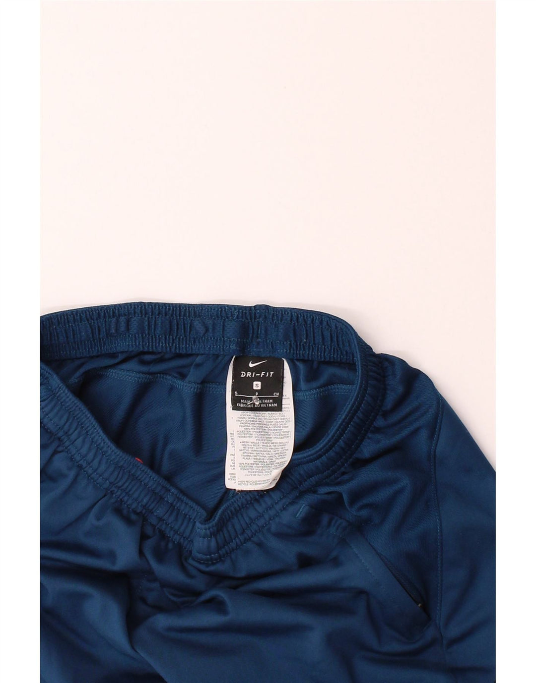 NIKE Mens Tracksuit Trousers Small  Blue Polyester Vintage Nike and Second-Hand Nike from Messina Hembry 