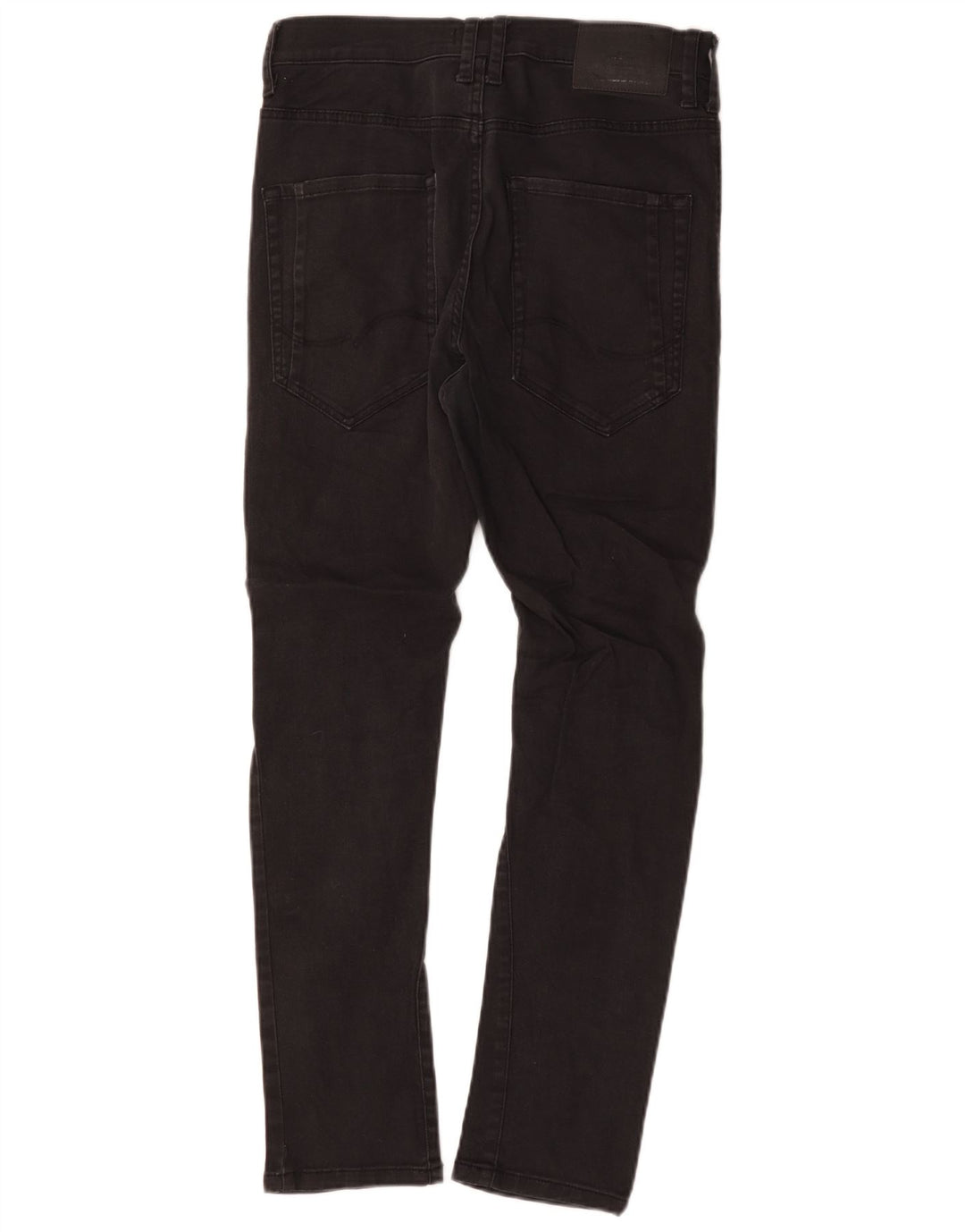 Jack & Jones Herre Slim Jeans W28 L27 Sort Bomuld