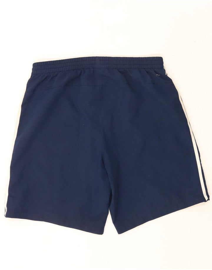 Adidas Herre Climalite Sportshorts store marineblå polyester