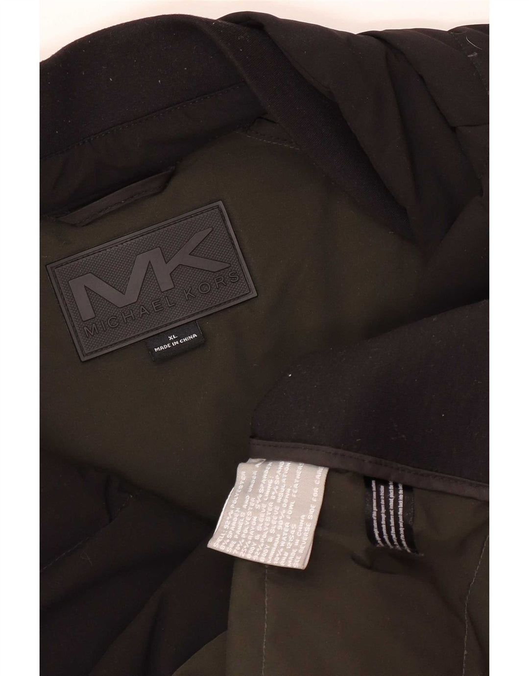 Michael Kors Polstret Herrejakke UK 42 XL Sort Polyester