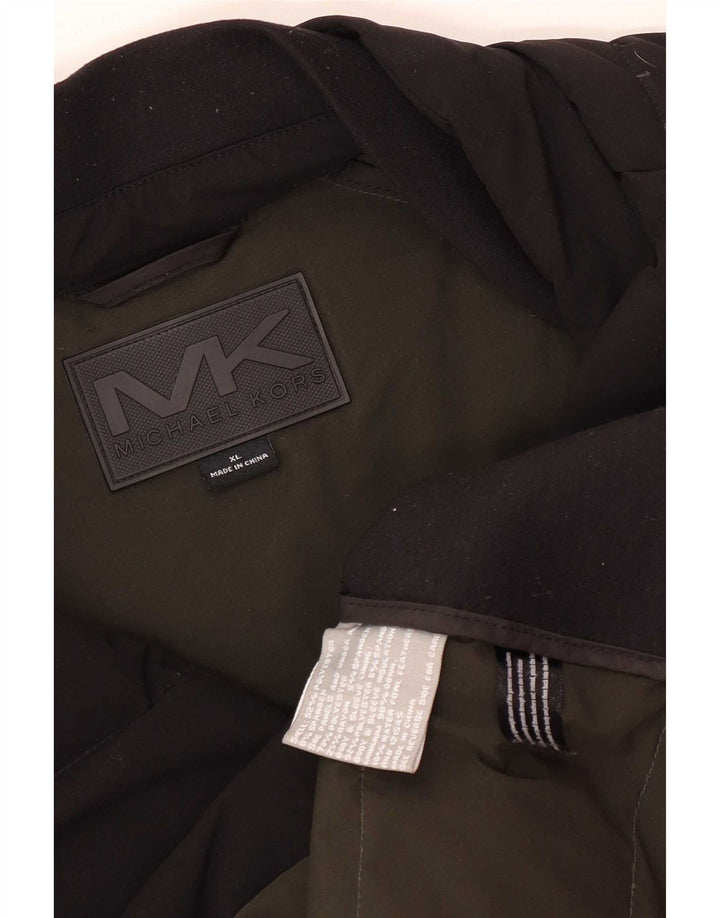 Michael Kors Polstret Herrejakke UK 42 XL Sort Polyester