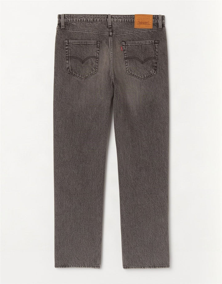 Levi's Herre 502 tilspidsede jeans W33 L32 Grå bomuld