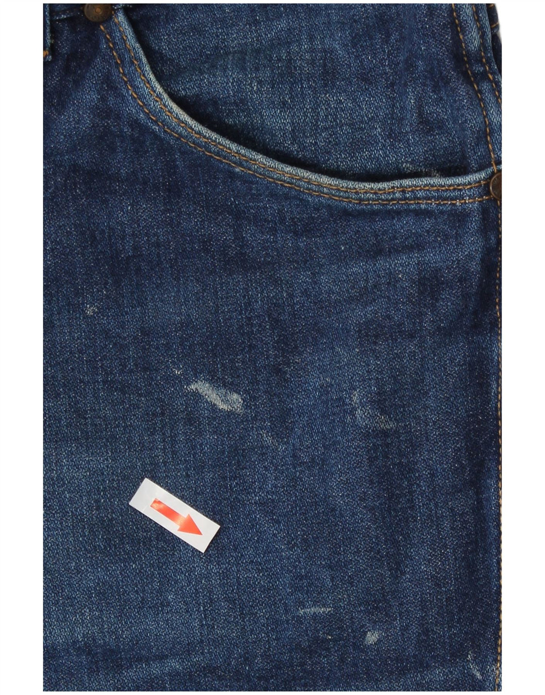 Wrangler Straight Jeans til mænd W40 L31 Marineblå