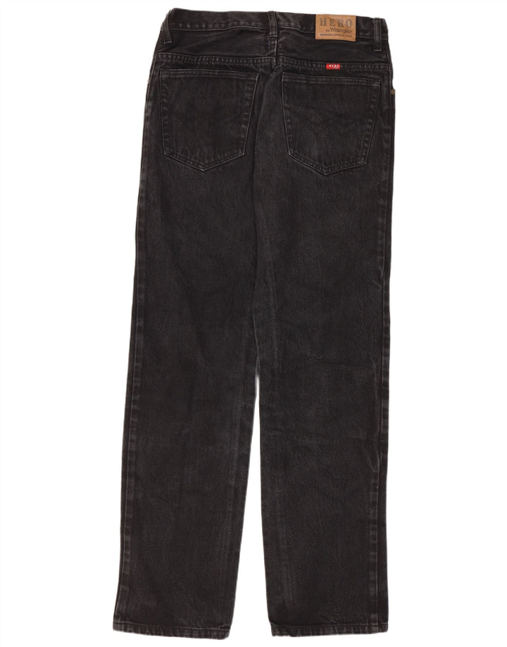 Wrangler Hero Regular Straight Jeans W34 L34 Sort Bomuld