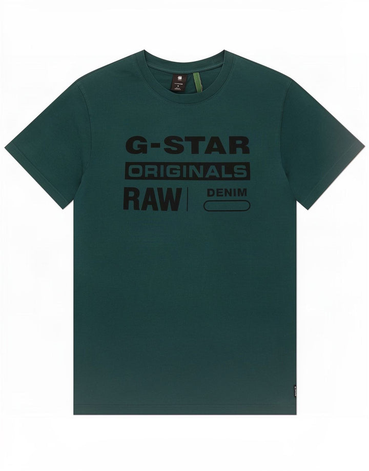 G-Star Herre Grafisk T-Shirt Top Lille Grøn