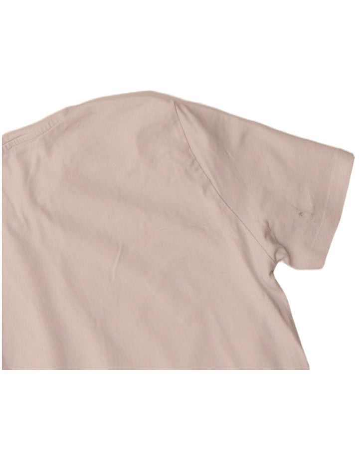 ZARA Womens Crop T-Shirt Top UK 14 Large White