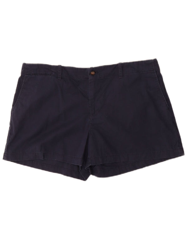 Polo Ralph Lauren Dame Chino Shorts US 14 XL W36 Marineblå Bomuld