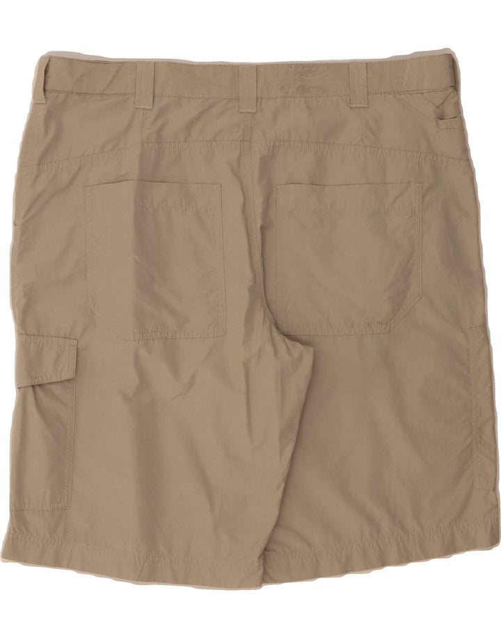 MARKS & SPENCER Mens Cargo Shorts W40 XL Beige Polyamide Vintage Marks & Spencer and Second-Hand Marks & Spencer from Messina Hembry 