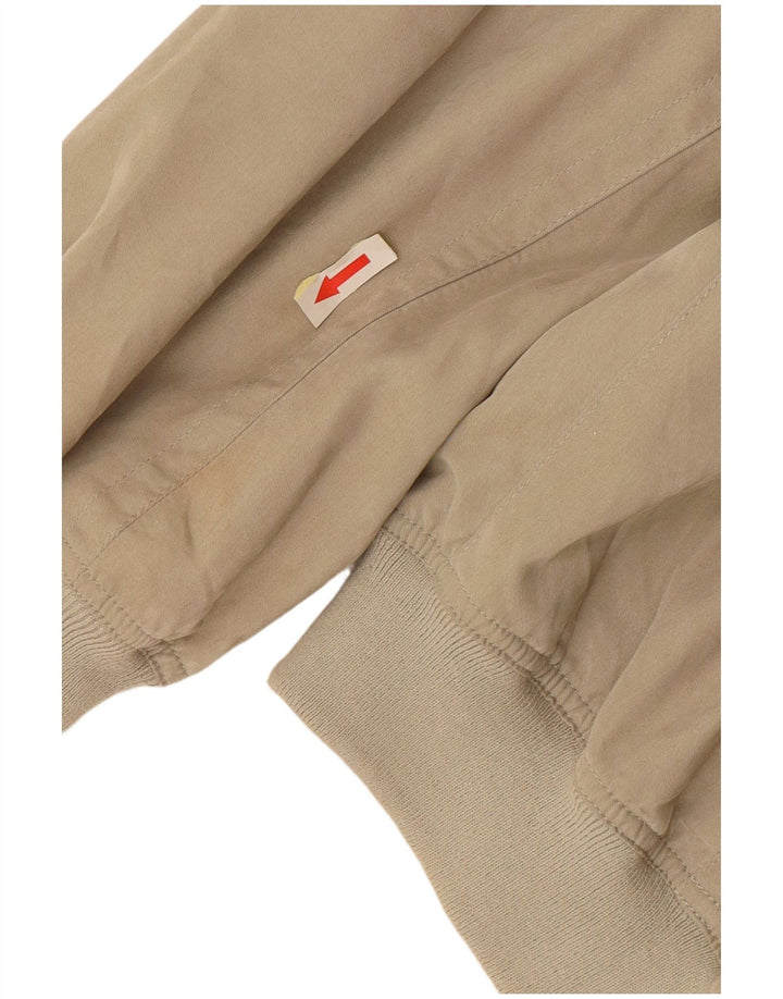 Navigare Bomberjakke til mænd UK 42 XL Beige Viscose