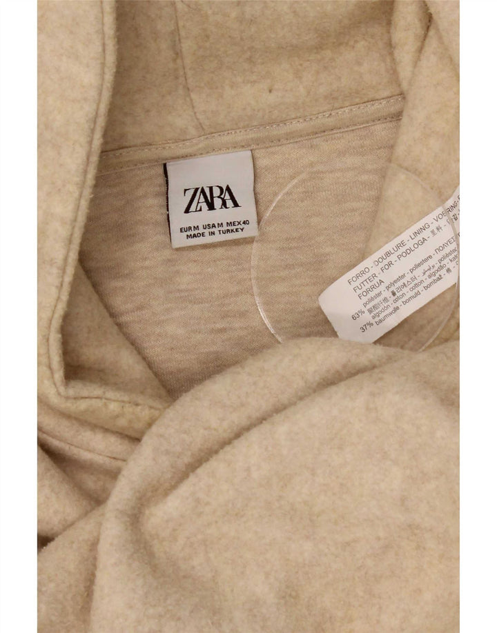 Zara Herre hættetrøje Jumper Medium Beige Polyester