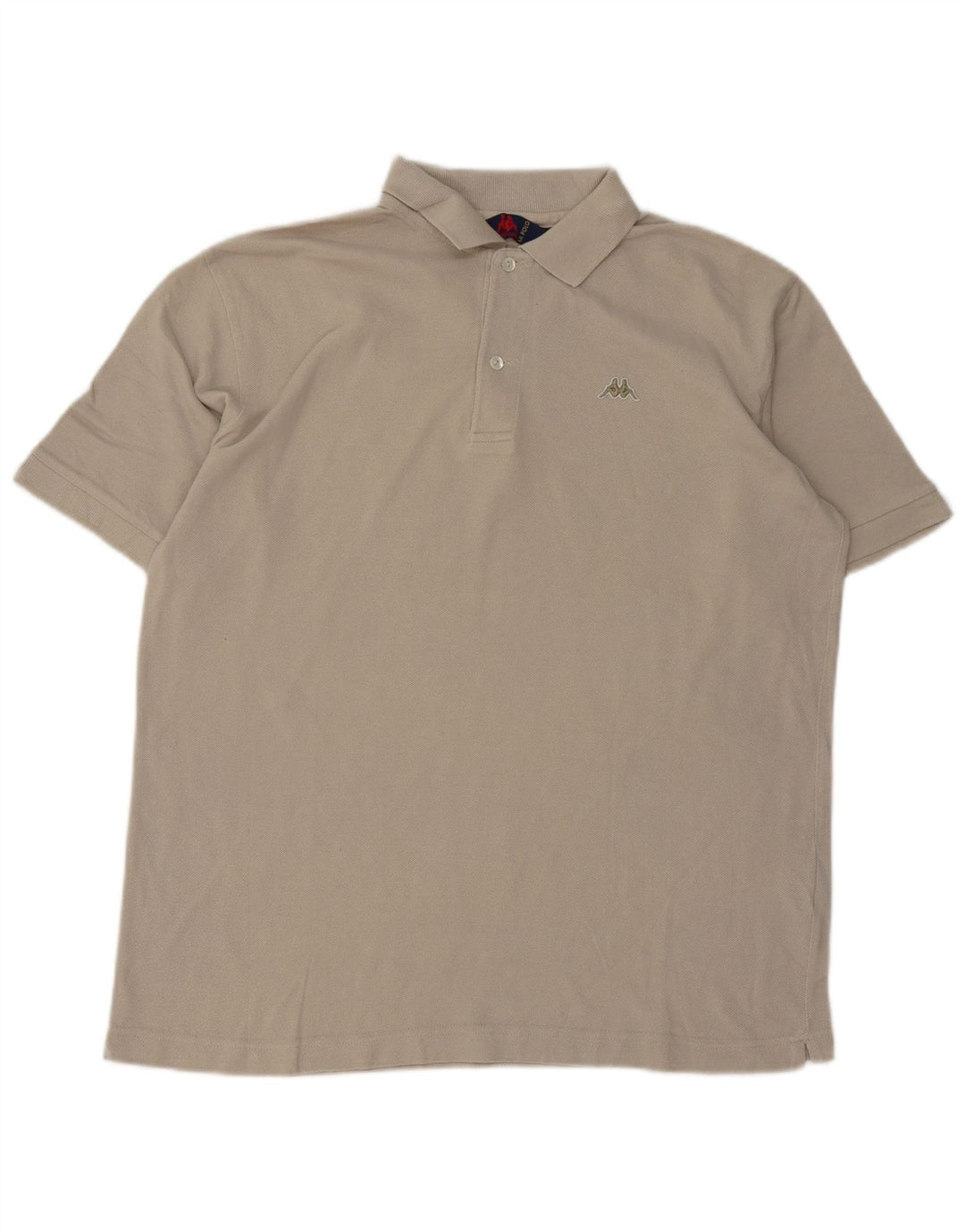 Kappa herre poloshirt mellemgrå bomuld