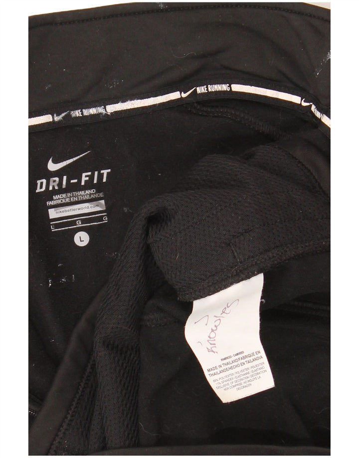 Nike Herre Dri Fit træningsdragt Topjakke Stor sort polyester