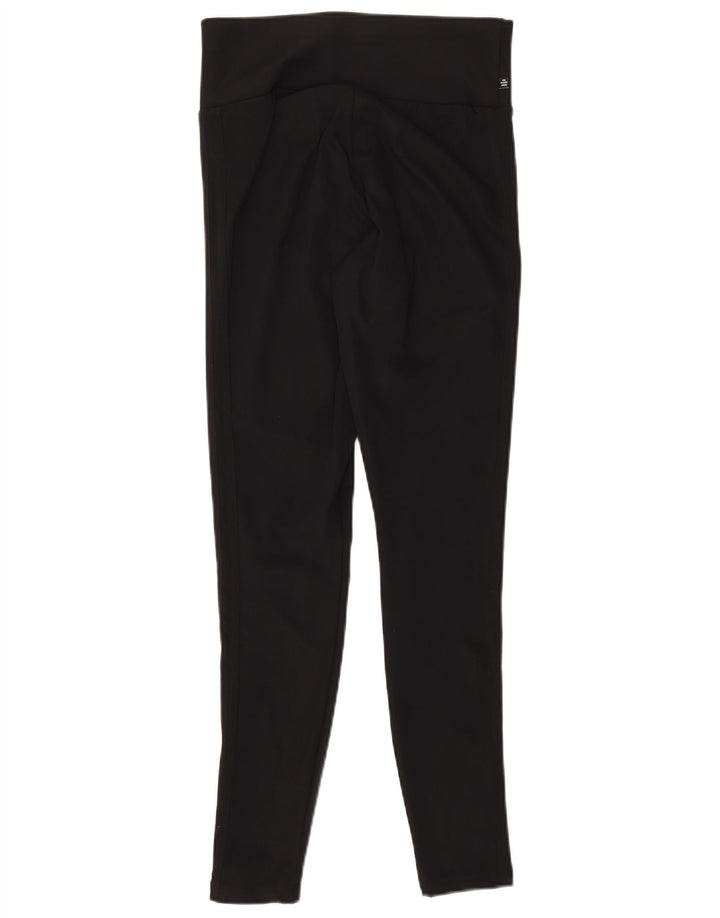 ADIDAS Dame Leggings UK 12 Medium Sort Polyester