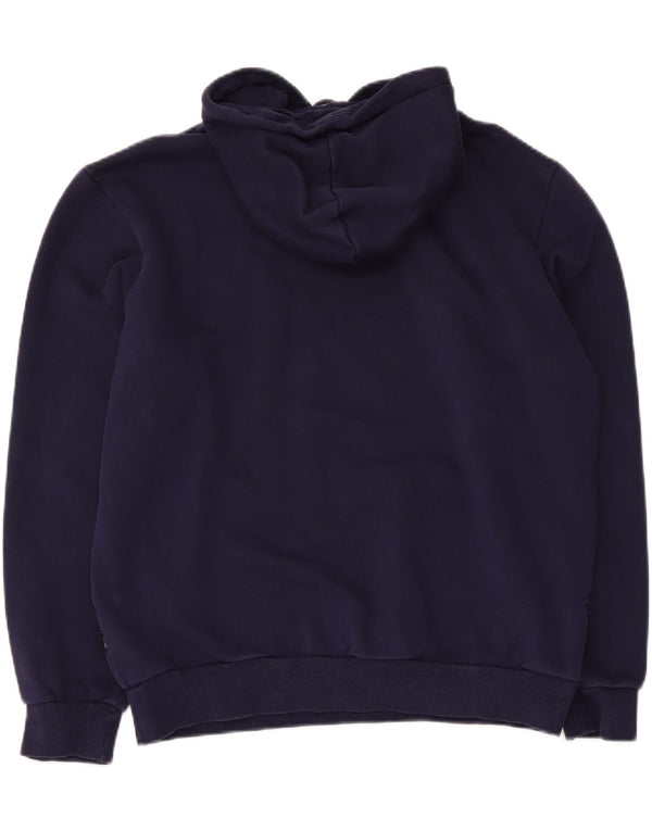 Puma Herre grafisk hættetrøje Jumper Medium Navyblå Bomuld
