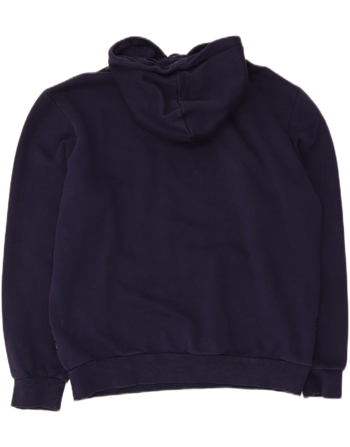 Puma Herre grafisk hættetrøje Jumper Medium Navyblå Bomuld
