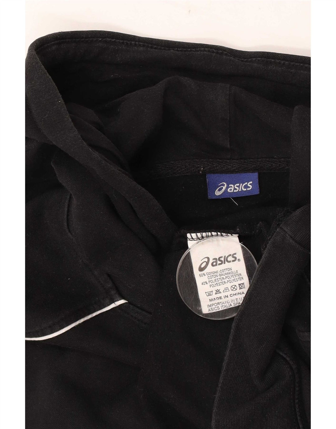 Asics Herre hættetrøje Jumper Medium Sort Bomuld