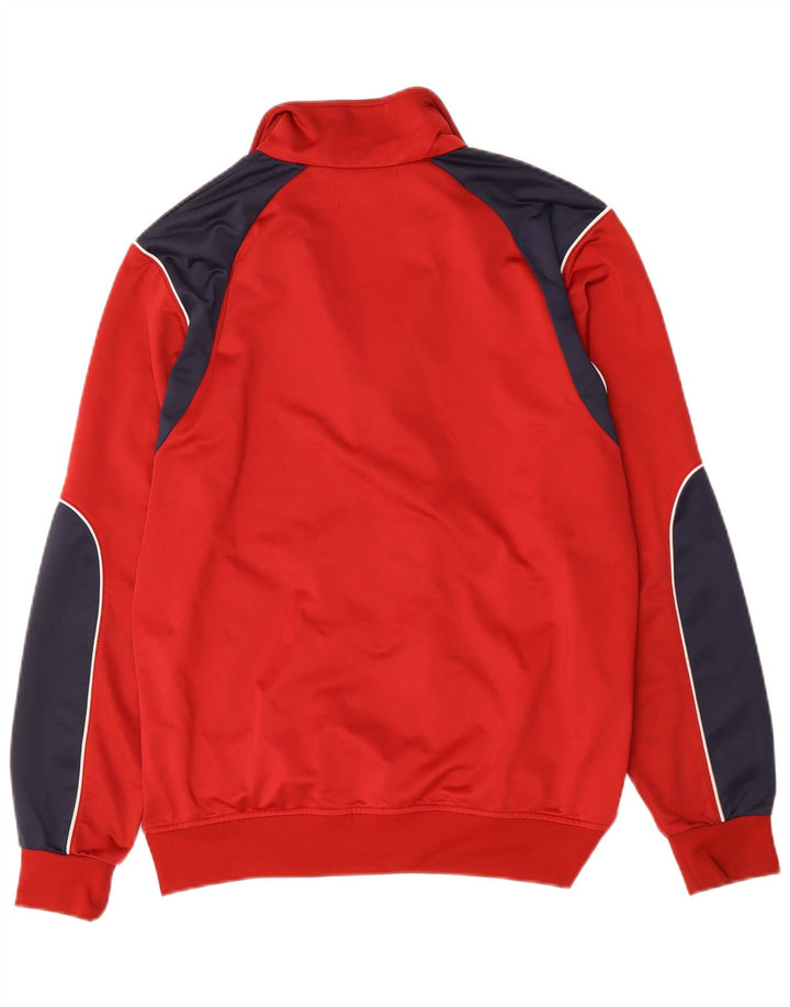 Kappa Træningsdragt til mænd Topjakke Stor Rød Colourblock Polyester