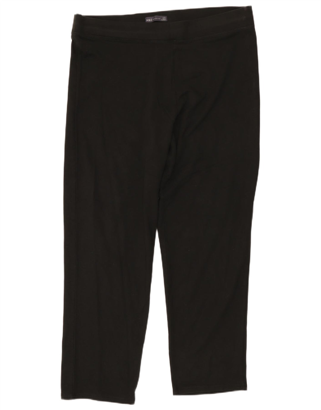 Marks & Spencer Dame Leggings UK 20 2XL Sort Bomuld