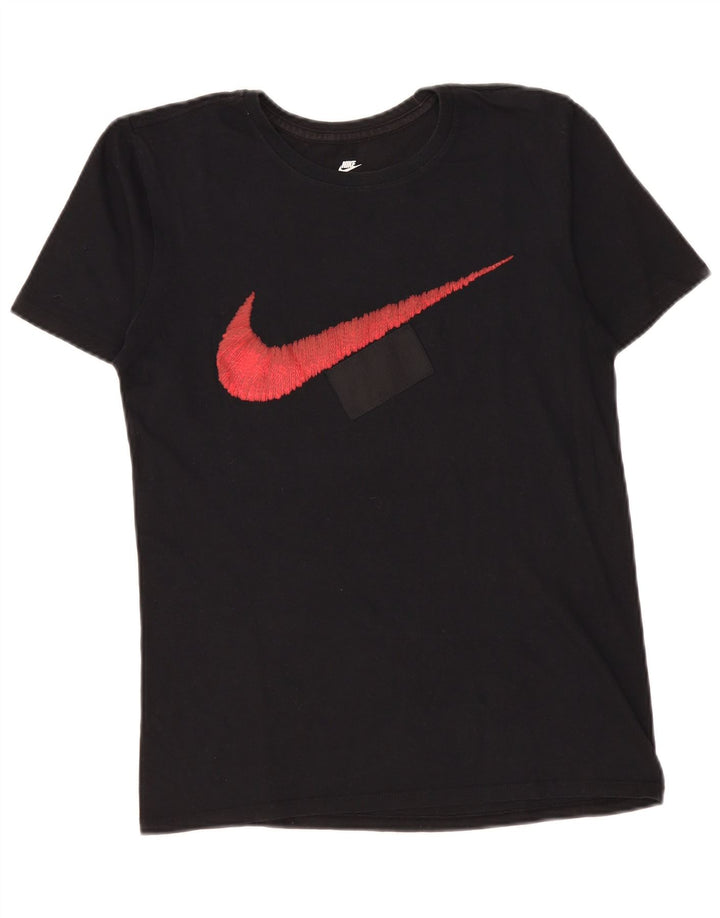 Nike grafisk T-shirt top til mænd, lille sort