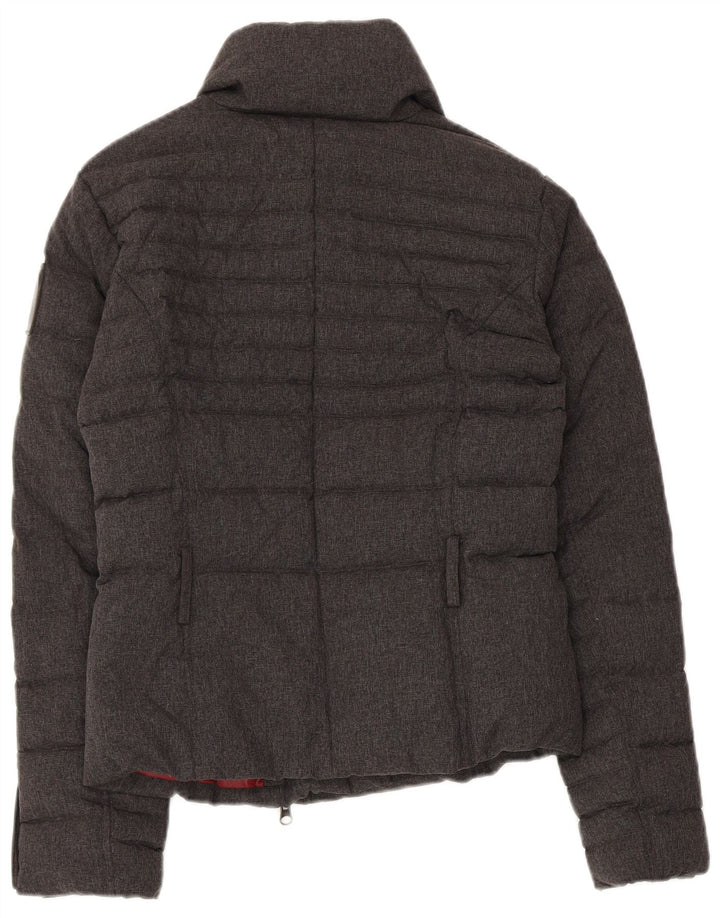 Bomboogie Dame Polstret Jakke UK 10 Small Grå Nylon