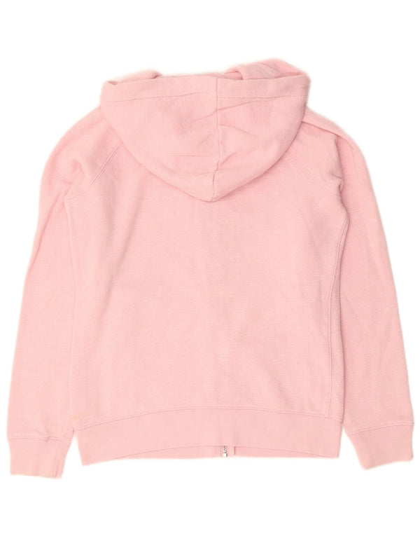 Jack Wills Dame Hættetrøje Sweater UK 12 Medium Pink Bomuld