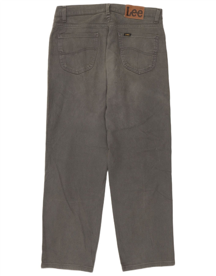 Lee Straight Jeans til mænd W34 L30 Grå