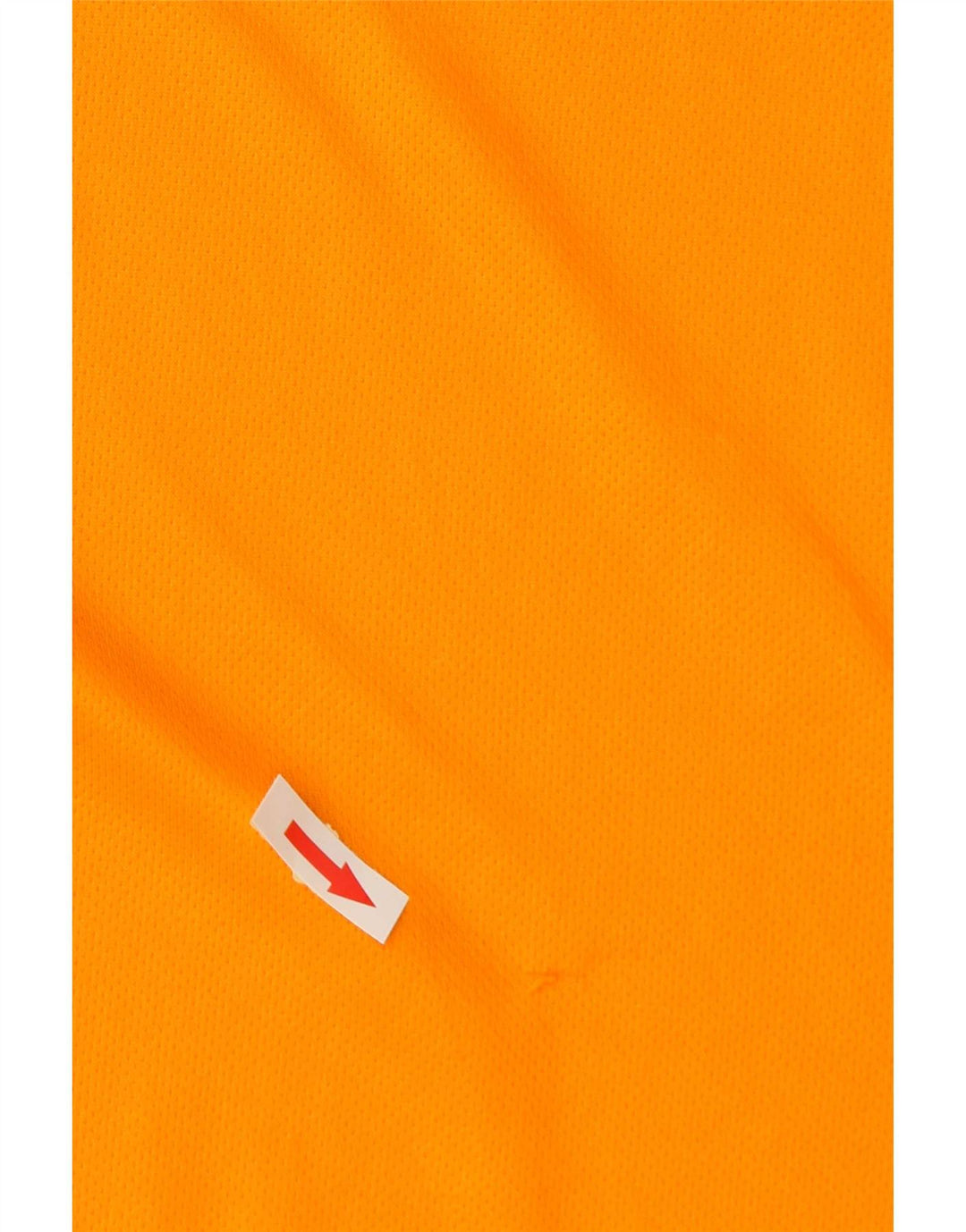 Adidas Herre T-Shirt Top Medium Orange Colourblock