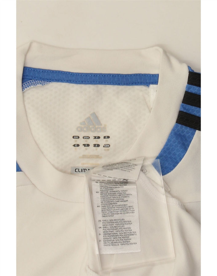 Adidas Herre Climacool Vest Top Medium White Colourblock Polyester