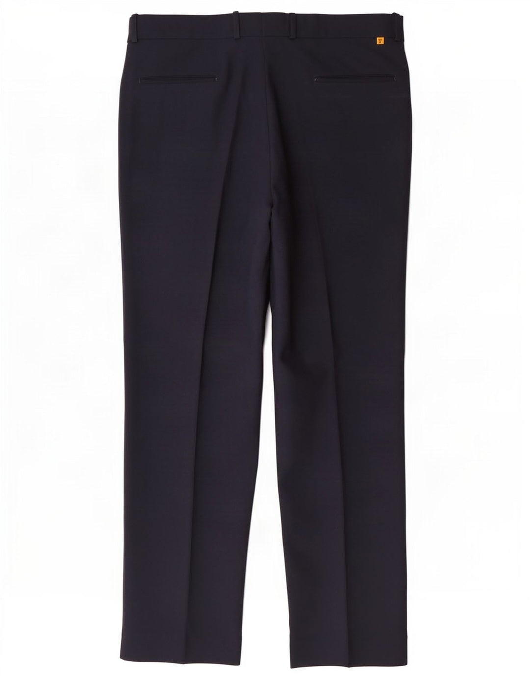Farah Straight Casual Bukser til mænd W36 L30 Marineblå polyester