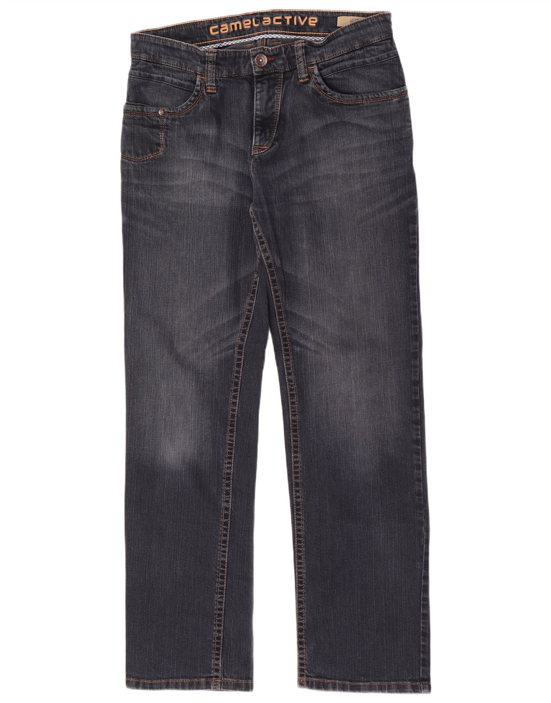 Camel Active Straight Jeans til mænd W34 L32 Blå Bomuld