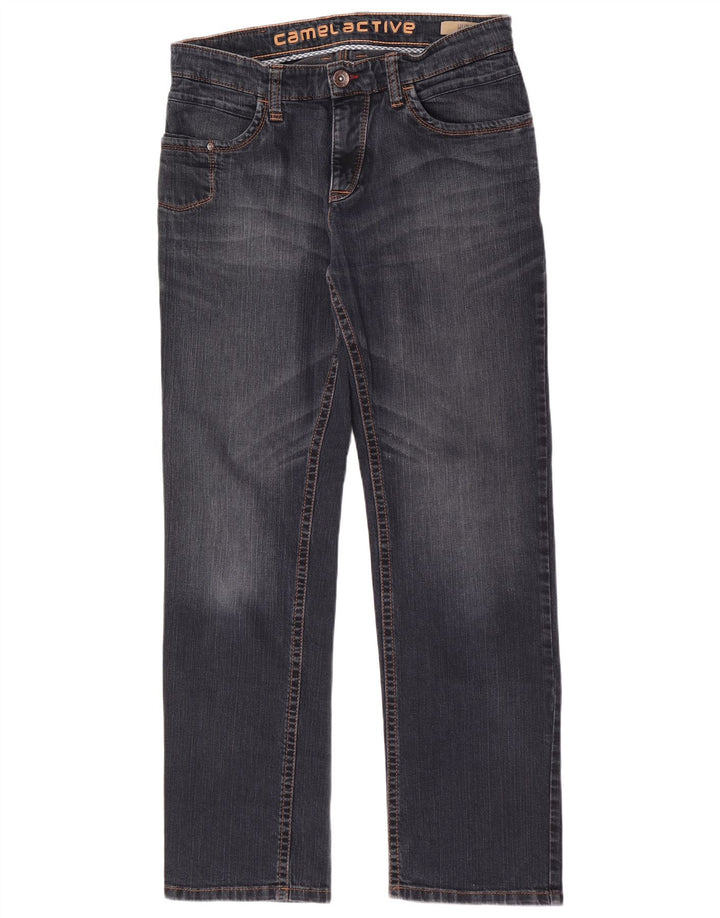 Camel Active Straight Jeans til mænd W34 L32 Blå Bomuld